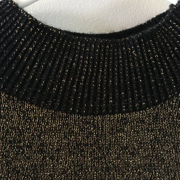 Carly Blake Black and Gold Sweater - Picture 4 of 6